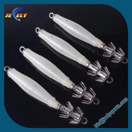 Luminous Octopus Squid Jig Lure Fishing Hook