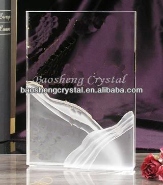 Fancy Crystal Glass Wedding Invitations (BS-TRcard2)