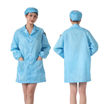 Professional OEM Cleanroom ESD Polyester and Static Wire Anti-Static Suit: Enhancing Safety in Controlled Environments