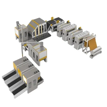 AL--Needle Punching Nonwoven Fabric Production Line for Carpet/Blanket