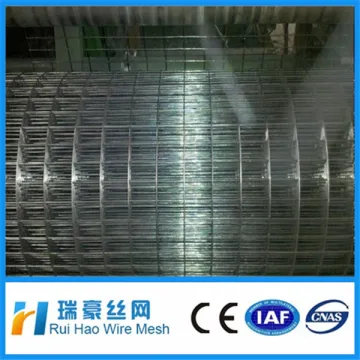 2x4 welded wire mesh panel/3/8 inch galvanized welded wire mesh