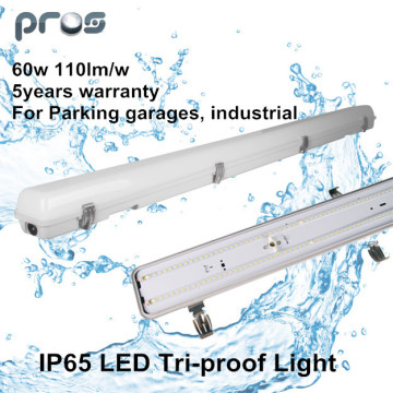 2016 hot new 4FT 40W/60w 100-277volt ac ip65 led linear light 3 years warranty