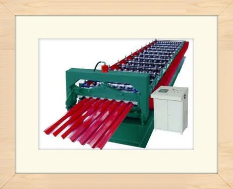 Totally Automatic Control Roof  tile and wall panel roll forming machine