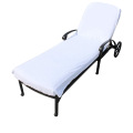 Lounge chair towel cotton beach chair cover towel