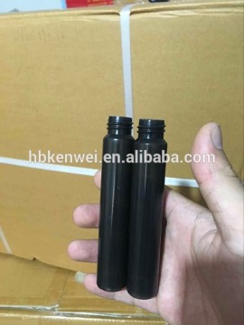 black color pen pe dropper 30ml unicorn bottle wide open with screw cap