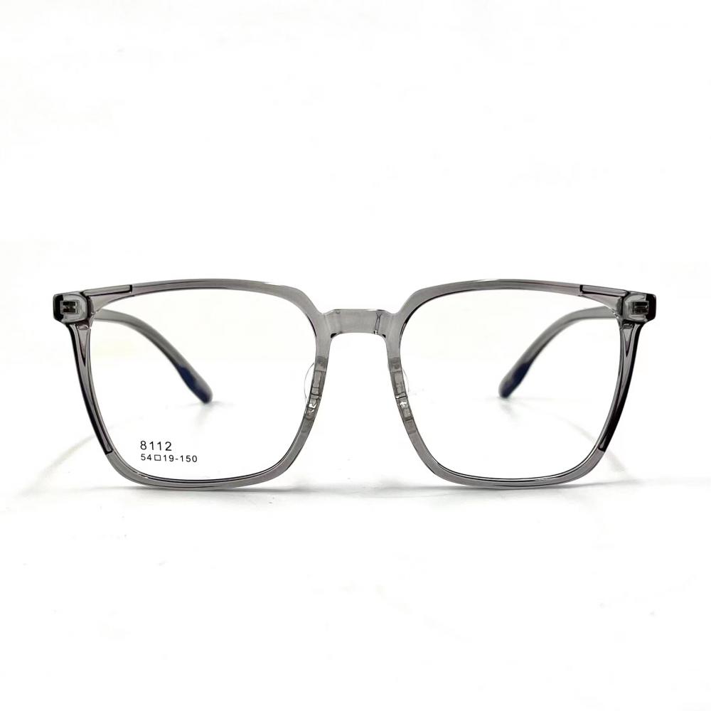 Unieke oversized transparante brilframes