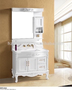 Luxury Classic Floor PVC Bathroom Vanity Cabinet