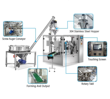 Premade Powder Pouch Packaging Machine