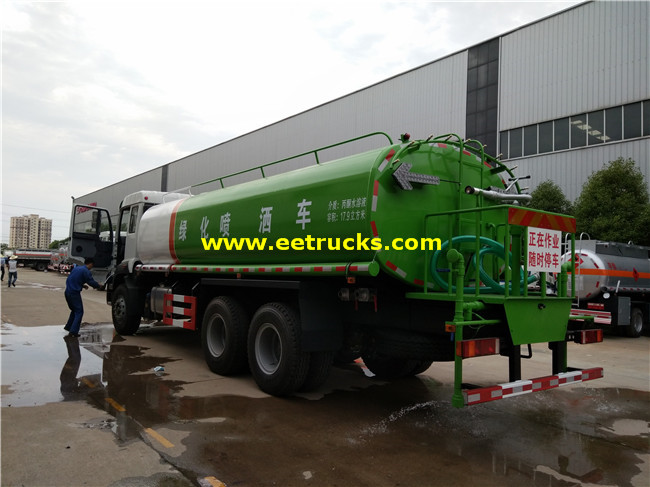 16 CBM Sprinkler Water Trucks