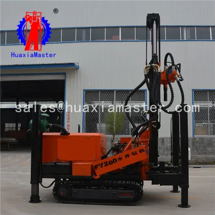 crawler cylinder blocks pneumatic rock drilling