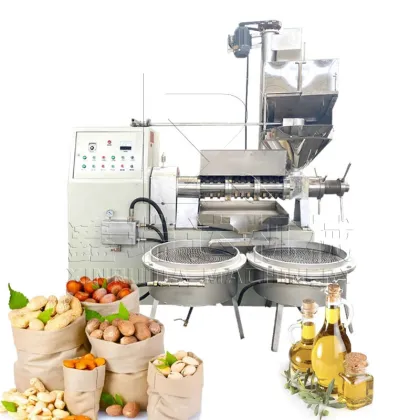 Big Capacity Edible Oil Processing Equipment: Sesame Oil Press Machine & Flaxseed Oil Making Machine