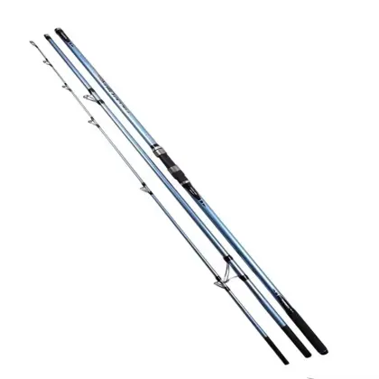 3-Section Sea Saltwater Lure Surf Fishing Rod - 4.5m Long Casting Rod