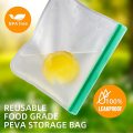 12 πακέτο επαναχρησιμοποιήσιμες τσάντες αποθήκευσης τροφίμων PEVA