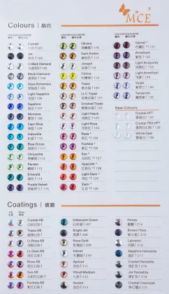 cheer bow strips crystal motif transfers