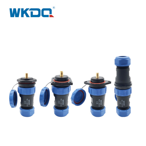 WK29 Waterproof Rear Nut Threaded Couplings Connector