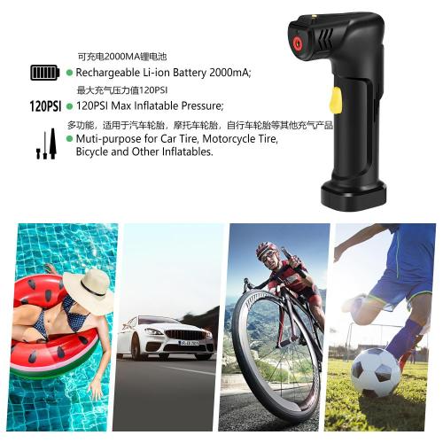 Air Compressor Pump Car Tyre Rechargeable Bicycle pump