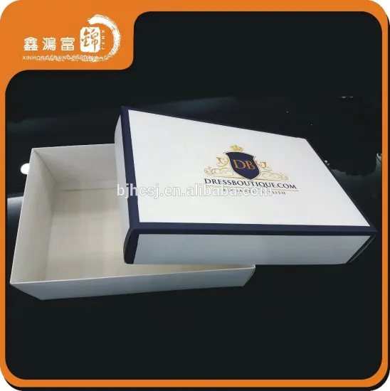 foldable packaging paper box with lid design