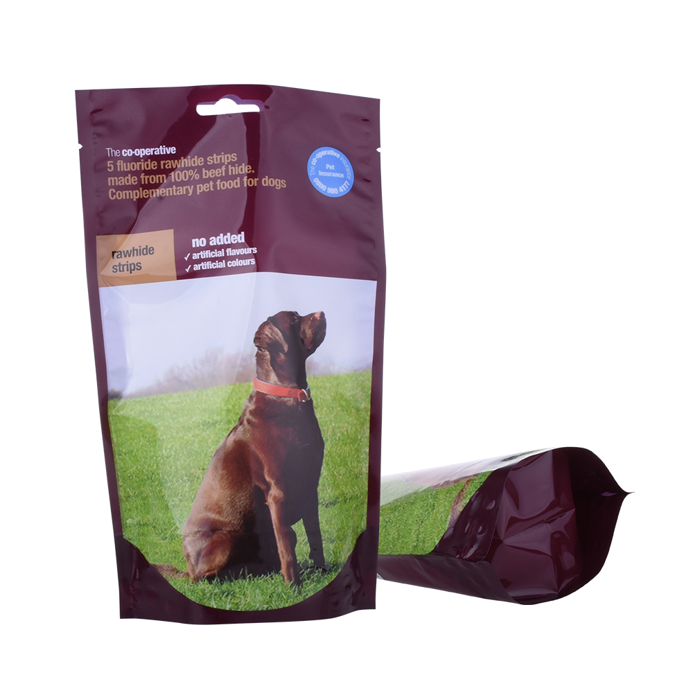 Wholesale Aluminum Foil Pet Food Stand Up Pouches