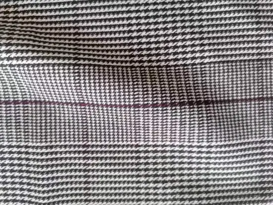 Polyester Rayon Spandex Yarn Dyed Check Fabric