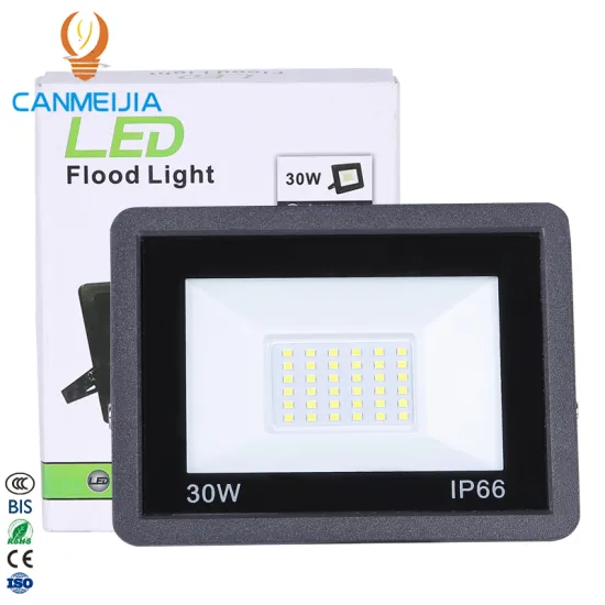 Ultra Thin Factory Wholesale Price Outdoor IP66 SMD 3000lm 30W LED Flood Light