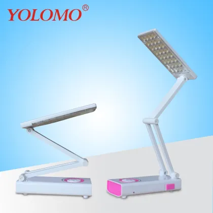 solar led rechargeable light desk lamp for children study