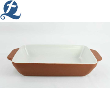 High quality rectangular kitchen gratin baking pan