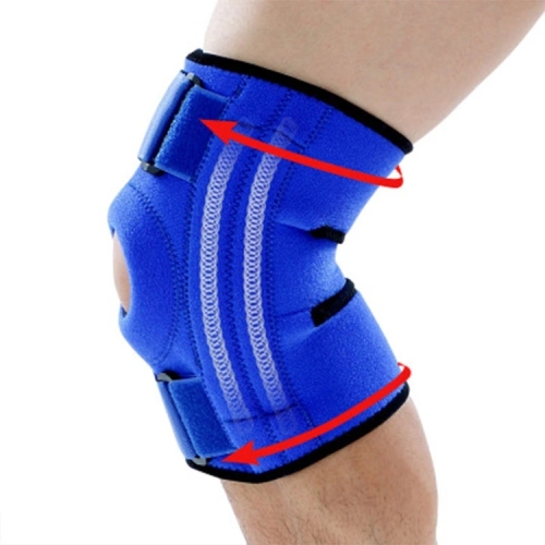 Breathable Open Patella Neoprene Knee Spring Support Compression Osteoarthritis Knee Protector Brace