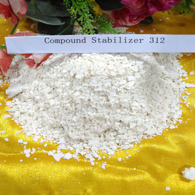 Chemical White Flake Compound PVC Lead Heat Stabilizer