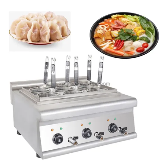 Electric Stainless Steel Noodle Cooking Machine for Commercial Restaurants