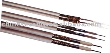 Bare Copper Wire Dual Parallel Low Loss Coaxial Cable RG6