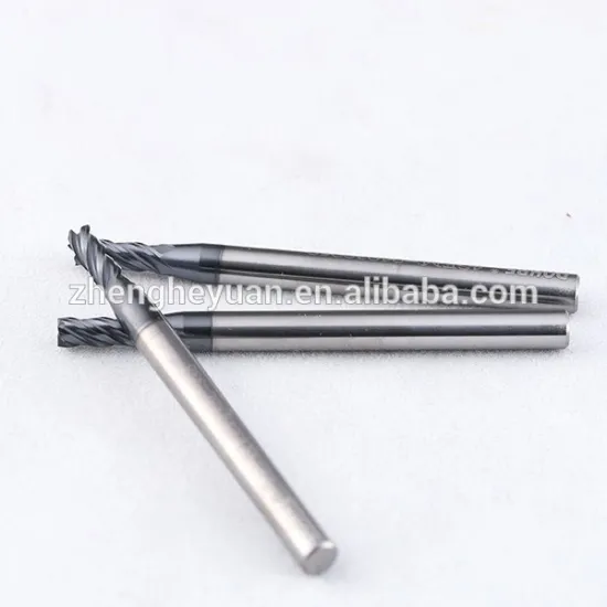 ZHY Straight Shank Tungsten Carbide End Mill Solid Carbide End Mills