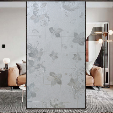 Phoenix tail pattern Printing Plastic Window Static Cling