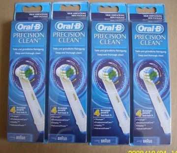 Braun New Package Precision Clean Electric Toothbrush Heads