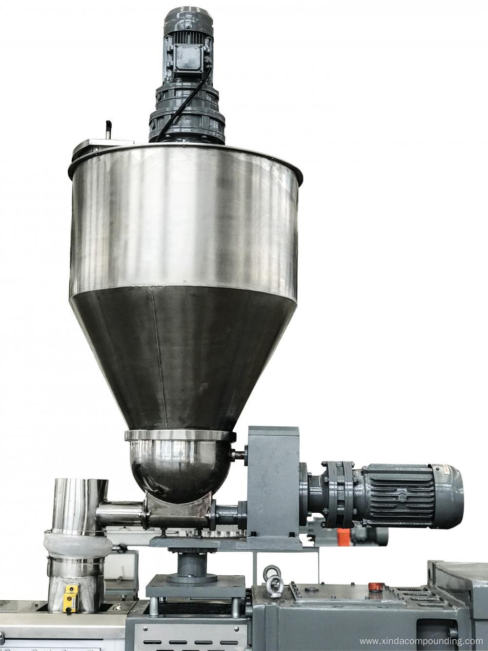 Clamshell Barrel Co-roating Twin Screw Extruder