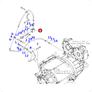 Loader WA600-6R valve 426-60-31900