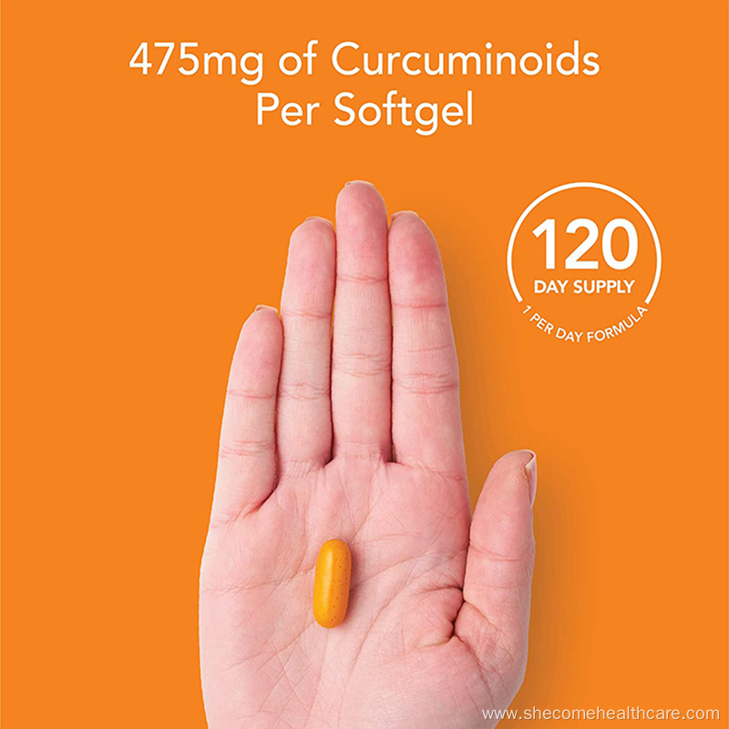 Tumeric Root Extract Brain Health Tumeric Curcumin Softgel