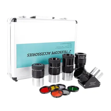 Angeleyes 2 26mm/32mm/40mm Eyepiece Set with 2X Barlow Lens and Zenith Mirror - 6 Color Options