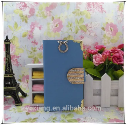 Mobile accessories phone cover for huawei y520 leather stand case