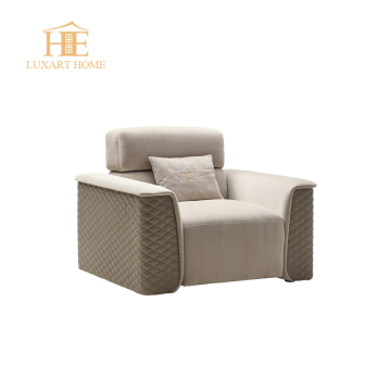 Modern High Quality Italian Leather Sofa for Living Room
