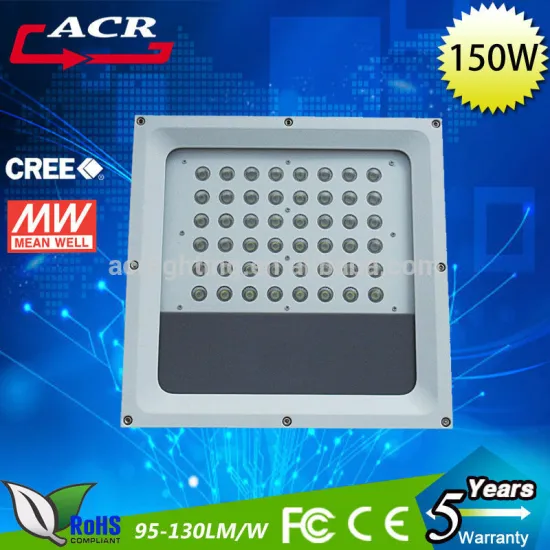 ip65 waterproof heat resistant light fitting gas station lighting 150w