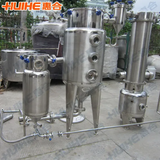 High Quality Corrosion-Resistant Stainless Steel Double Effect Concentrator