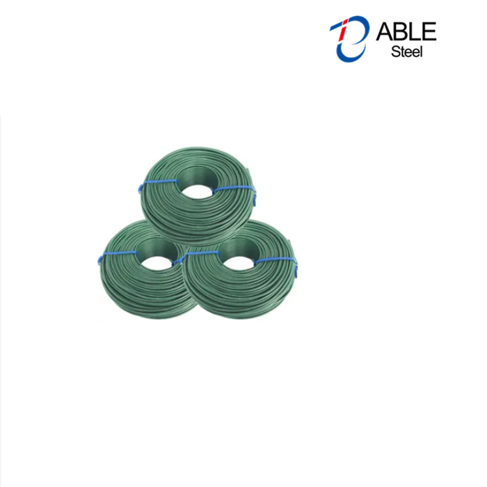 PVC coated wire with inner black/galvanized iron wire