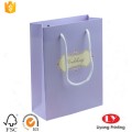 Luxury Paper Wedding Gift Bag With Window