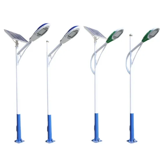 Customized Anti-Corrosion Hot-Dip Galvanized Solar Street Light Poles for Square Streets (6-12m)
