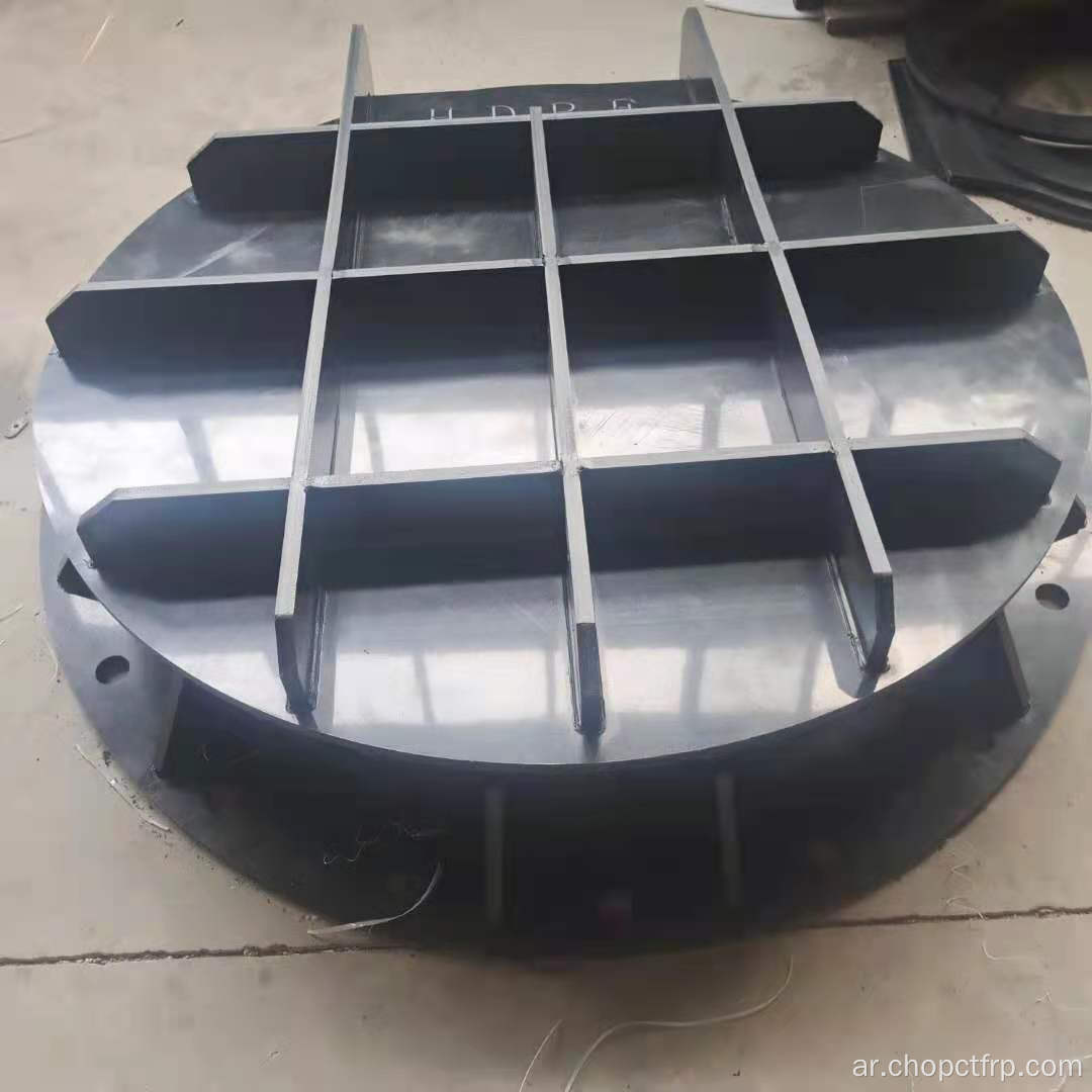 HDPE رفرف بوابة صمام مع صمامات إسفين المطاط