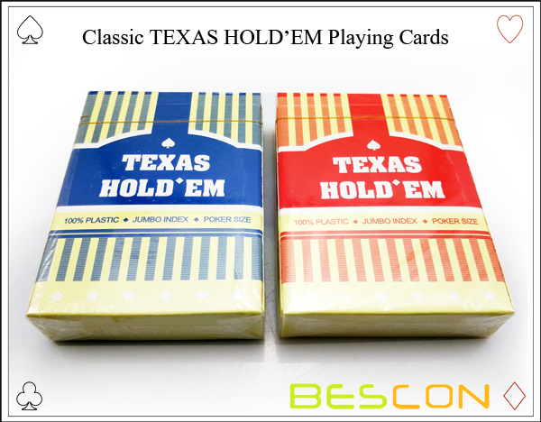 Classic TEXAS HOLDEM Playing Cards-2