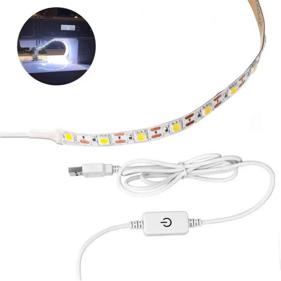 5V USB Touch Control Sewing Machine Light LED Strip