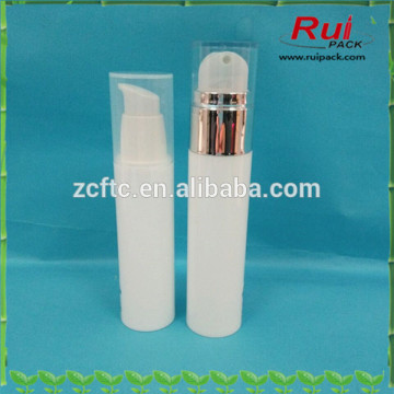 plastic white airless cosmetic pump bottle,cosmetic airless pump bottle