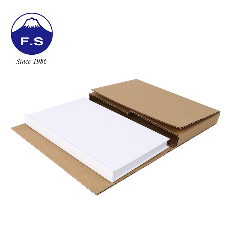 Easy Assemble Corrugated Cardboard Shipping Book Mailer Box