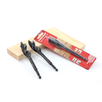TOOLWAY Bestseller Auger-Bohrer-Bit für Holzbearbeitung: Dreiflute Spatenholzbohrer